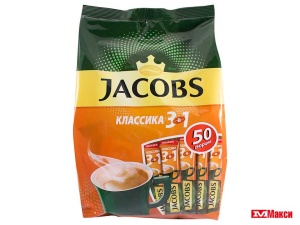 КОФЕЙНЫЙ НАПИТОК 3 В 1 "MONARCH" 50ШТУК (JDE COFFEE)(классика)