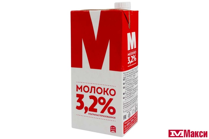 молоко "м" лианозовское ультрапастер. 3,2% 950г (вбд) (бзмж)