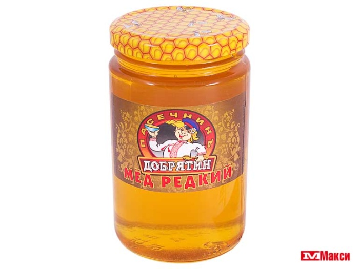мед "пасечникъ добрятин" 480гр ст/б (медовый век)