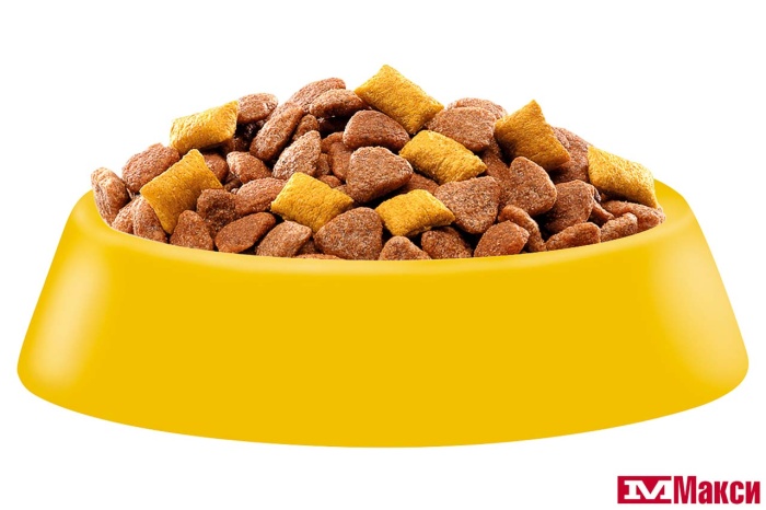 КОРМ ДЛЯ КОШЕК "ВИСКАС" С НЕЖНЫМ ПАШТЕТОМ СУХОЙ 800Г(с курицей и вкусными подушечками/для стерилизованных кошек и котов)
