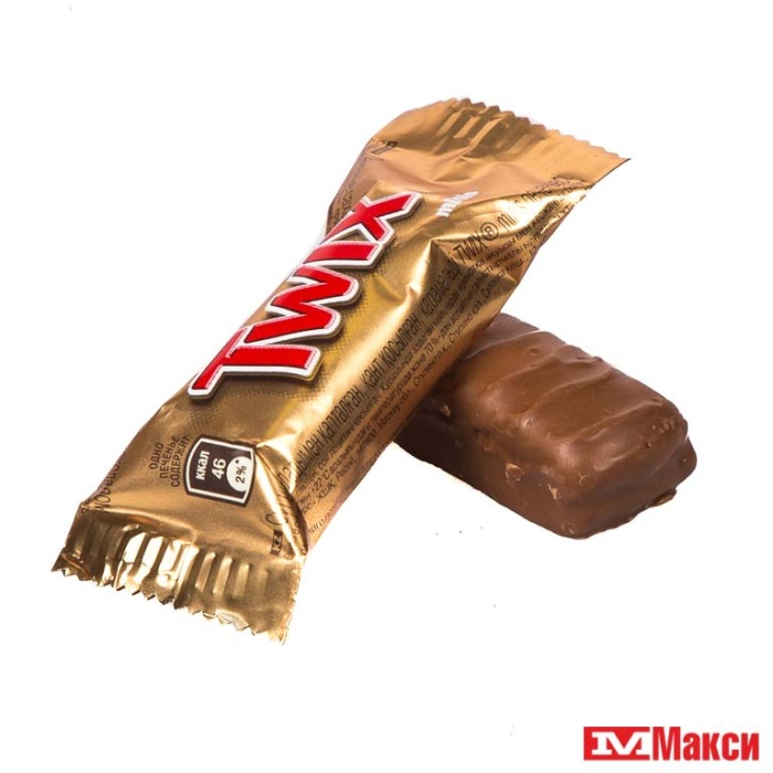 шоколадные конфеты "twix" минис (марс)