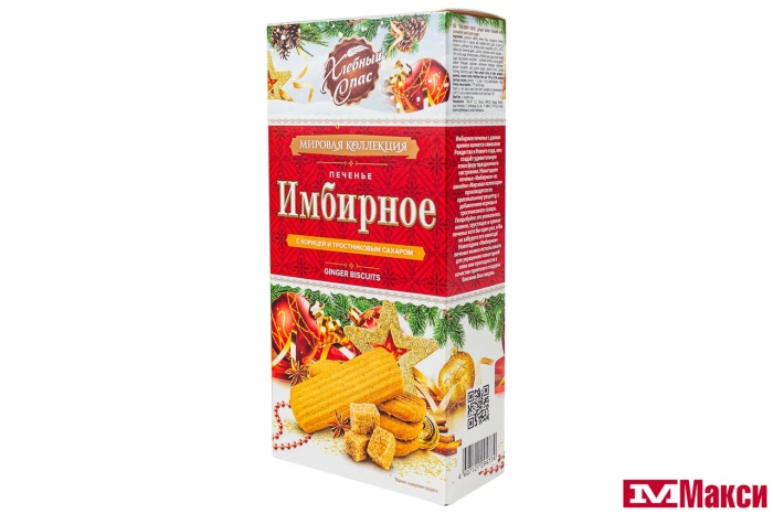ПЕЧЕНЬЕ "ИМБИРНОЕ" 240Г (ХЛЕБНЫЙ СПАС)