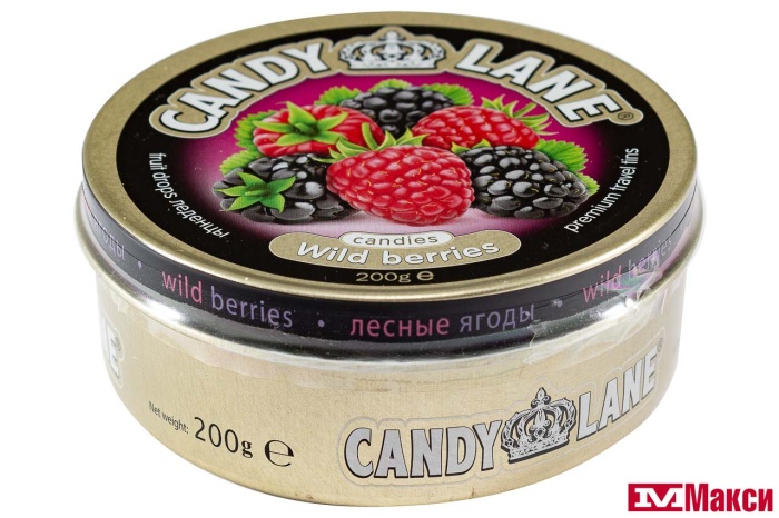 ЛЕДЕНЦЫ "CANDY LANE" 200Г (ЭВРИКА)(клубника-яблоко)