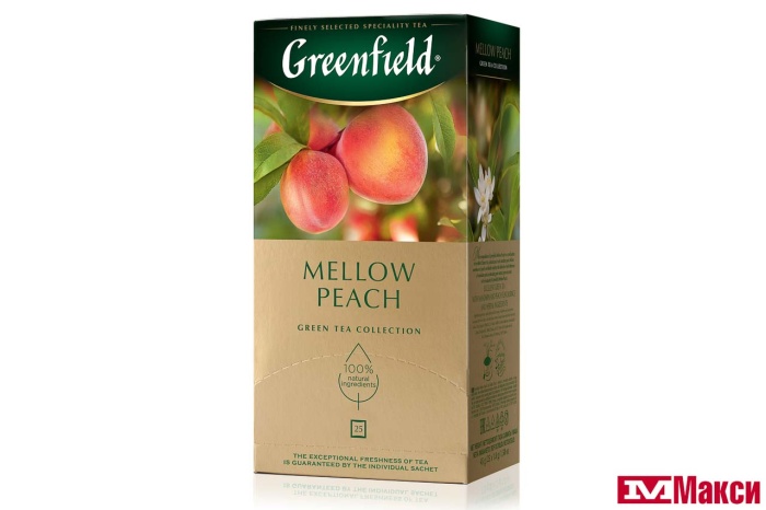 ЧАЙ "GREENFIELD" MELLOW PEACH 25ПАКЕТИКОВ (ОРИМИ-ТРЭЙД) | Оптовая ...