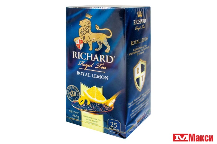 чай (май) "richard" royal lemon (25пак.)