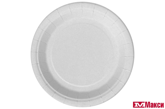 посуда: тарелка одноразовая картонная белая 6шт (семья довольна)