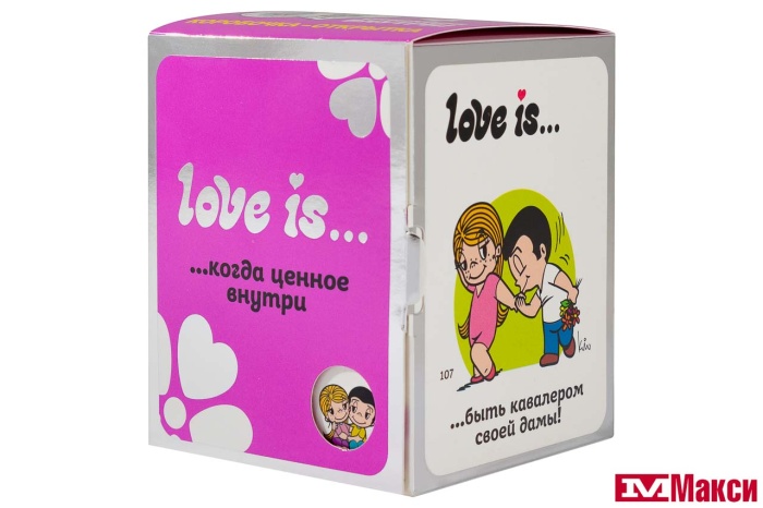 ЖЕВАТЕЛЬНЫЕ КОНФЕТЫ "LOVE IS" СЛИВОЧНЫЕ 85Г (ТУРЦИЯ)(сливки)