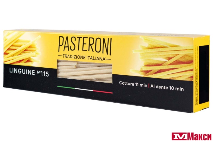 МАКАРОННЫЕ ИЗДЕЛИЯ "PASTERONI" ЛИНГВИНИ №115 400Г