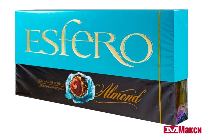 ШОКОЛАДНЫЕ КОНФЕТЫ "ESFERO" ALMOND 154Г (ДОНКО)