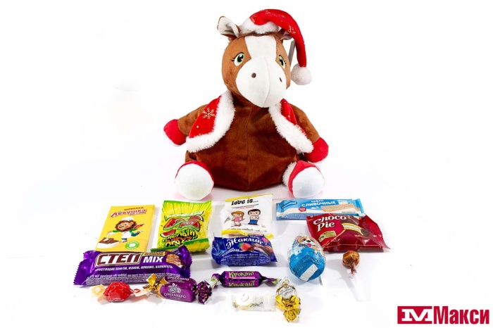 НОВОГОДНИЙ ПОДАРОК "ВОЛШЕБНЫЙ ПОНИ" ТЕКСТИЛЬ 300Г (МАКСИ)