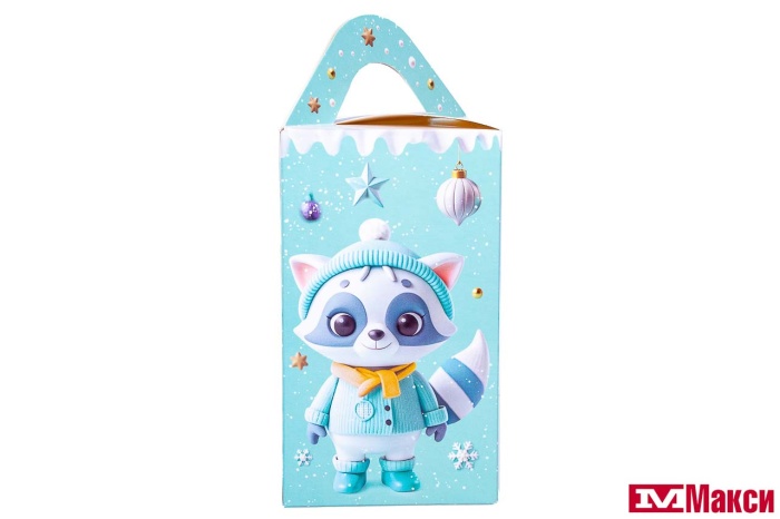 НОВОГОДНИЙ ПОДАРОК "ЗИМНИЕ МУЛЬТЯШКИ" КАРТОН 400Г (МАКСИ)