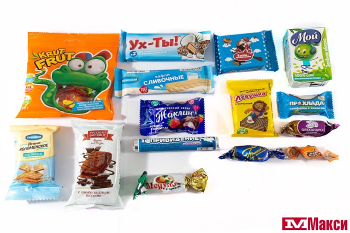 НОВОГОДНИЙ ПОДАРОК "САНОЧКИ" КАРТОН 500Г (МАКСИ)