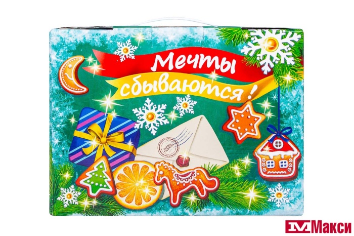 НОВОГОДНИЙ ПОДАРОК "В ПРЕДВЕРИИ ЧУДА" КАРТОН 500Г (МАКСИ)