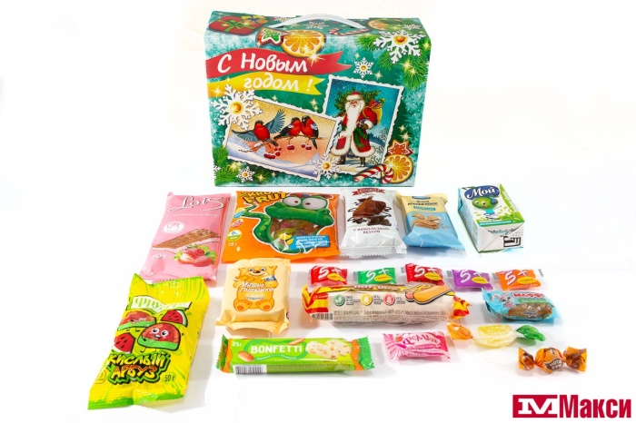 НОВОГОДНИЙ ПОДАРОК "В ПРЕДВЕРИИ ЧУДА" КАРТОН 500Г (МАКСИ)