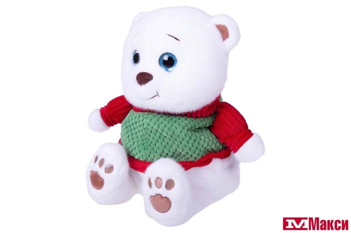 НОВОГОДНИЙ ПОДАРОК "МИШКА МАЙК" ТЕКСТИЛЬ 600Г (МАКСИ)