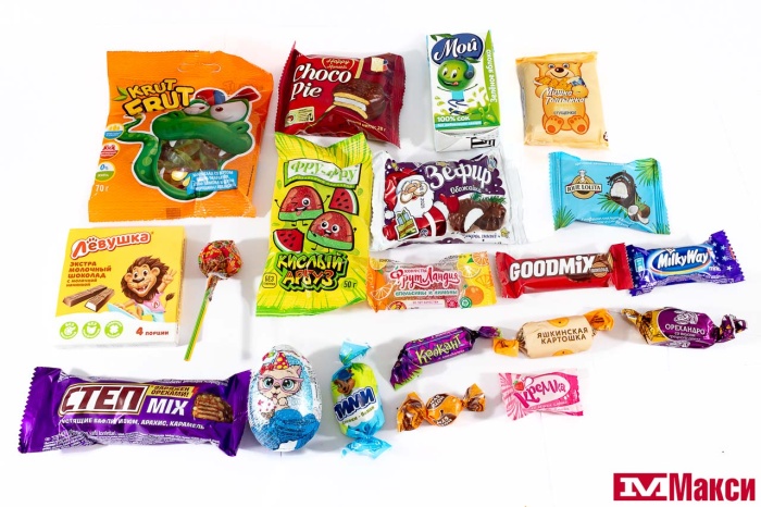 НОВОГОДНИЙ ПОДАРОК "МИШКА МАЙК" ТЕКСТИЛЬ 600Г (МАКСИ)