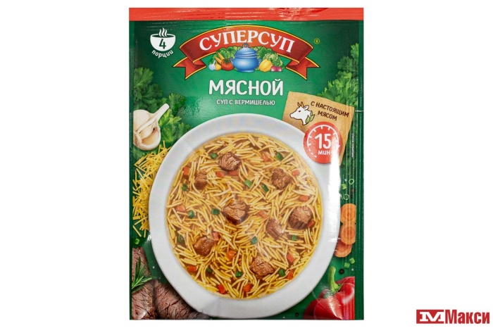 СУП "СУПЕРСУП" АССОРТИ 35ШТ (РУССКИЙ ПРОДУКТ)