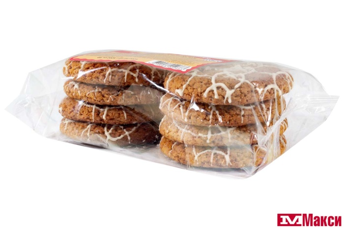 ПЕЧЕНЬЕ "ЦАРСКАЯ КОЛЛЕКЦИЯ" БЕЛЫЙ ДЕКОР ОВСЯНОЕ 340Г (ВОЛОГЖАНКА)