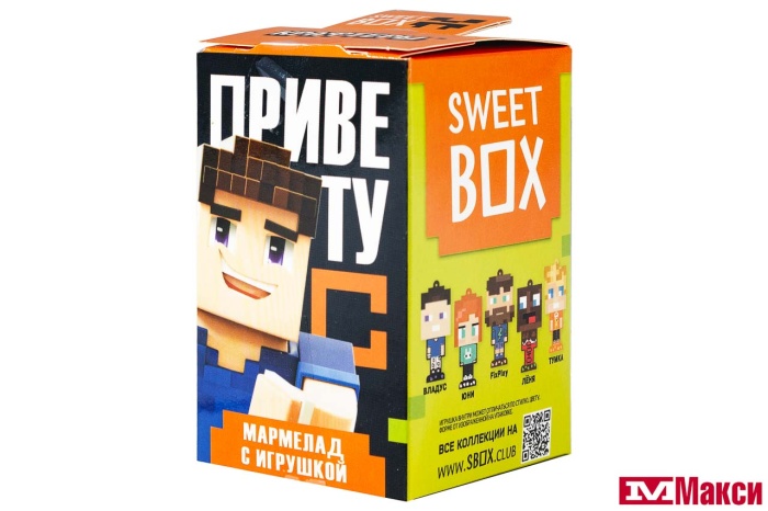 ЖЕВАТЕЛЬНЫЙ МАРМЕЛАД "КРАФТЕРЫ" С ИГРУШКОЙ 10Г (СВИТБОКС) (КОНФИТРЕЙД)