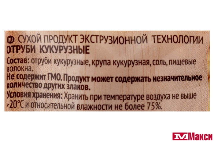 ОТРУБИ "НА ЗДОРОВЬЕ!" КУКУРУЗНЫЕ 175Г (КАДНИКОВ) 