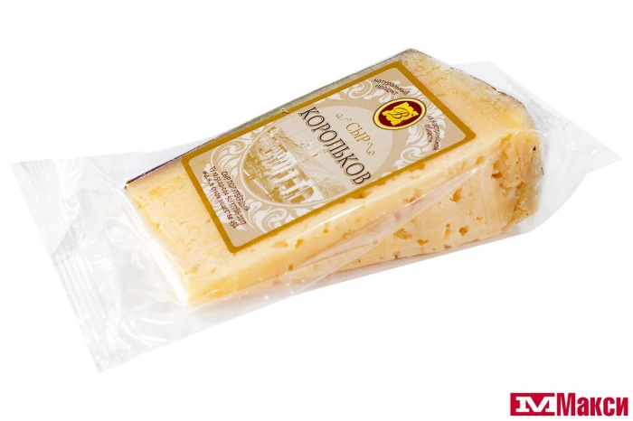 СЫР "КОРОЛЬКОВ" 45% 200Г (ВОСКРЕСЕНСКИЕ СЫРЫ) (БЗМЖ)