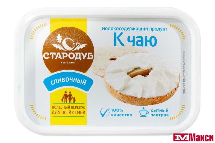 ПРОДУКТ МОЛОКОСОДЕРЖАЩИЙ "К ЧАЮ" СЛИВОЧНЫЙ 50% 180Г ПЛАСТИК (СТАРОДУБ)
