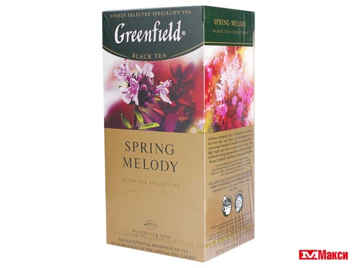 Спринг мелоди. Гринфилд чай спринг Мелоди 25. Чай Greenfield Spring Melody 100гр. Гринфилд спринг Мелоди вкус. Чай Гринфилд спринг Мелоди Фруктовая Роман 25 пакетиков.