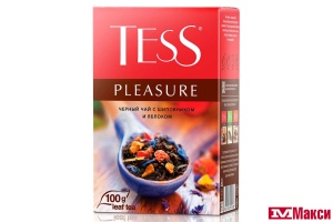 ЧАЙ "TESS" PLEASURE ЧЕРНЫЙ С ШИПОВНИКОМ И ЯБЛОКОМ 100Г (ОРИМИ-ТРЭЙД)