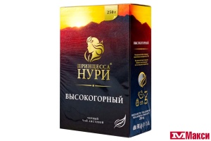 ЧАЙ "ПРИНЦЕССА НУРИ" ВЫСОКОГОРНЫЙ ЦЕЙЛОНСКИЙ ЧЕРНЫЙ ЛИСТОВОЙ 250Г (ОРИМИ-ТРЭЙД)