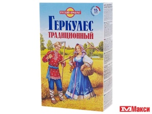 ХЛОПЬЯ ОВСЯНЫЕ "ГЕРКУЛЕС" ТРАДИЦИОННЫЙ 420Г (РУССКИЙ ПРОДУКТ) 