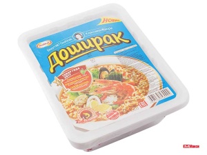 ЛАПША БЫСТРОГО ПРИГОТОВЛЕНИЯ "ДОШИРАК" 90Г(вкус морепродуктов)