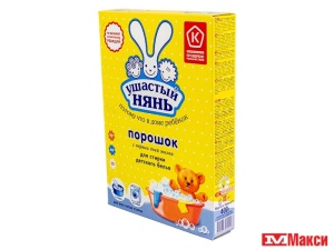 ПОРОШОК СТИРАЛЬНЫЙ "УШАСТЫЙ НЯНЬ" ДЕТСКИЙ 400Г