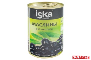 МАСЛИНЫ (ISKA) Б/К 300МЛ Ж/Б С ОТКР.