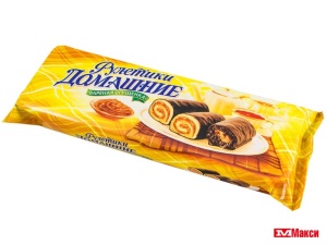 РУЛЕТИКИ "ДОМАШНИЕ" В АССОРТИМЕНТЕ 150Г (РАМЕНСКИЙ КК)(вареная сгущенка)