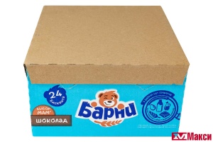 БИСКВИТ "МЕДВЕЖОНОК БАРНИ" С НАЧИНКОЙ 30Г (МОН' ДЭЛИС РУСЬ)(с шоколадной)