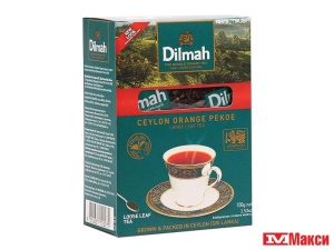 ЧАЙ "DILMAH" ЧЕРНЫЙ КРУПНОЛИСТОВОЙ 100Г