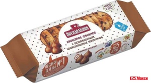 ПЕЧЕНЬЕ ОВСЯНОЕ "ПОСИДЕЛКИНО" С ШОКОЛАДНЫМИ КУСОЧКАМИ 310Г (ЛЮБИМЫЙ КРАЙ)