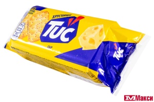 КРЕКЕР "TUC" 100Г (МОН' ДЭЛИС РУСЬ)(с сыром)