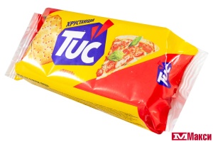 КРЕКЕР "TUC" 100Г (МОН' ДЭЛИС РУСЬ)(со вкусом пиццы)