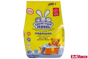 ПОРОШОК СТИР."УШАСТЫЙ НЯНЬ" ДЕТСКИЙ 800Г