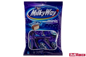 ШОКОЛАДНЫЙ БАТОНЧИК "МИЛКИ ВЭЙ" МИНИС МУЛЬТИУПАКОВКА 176Г  (МАРС)