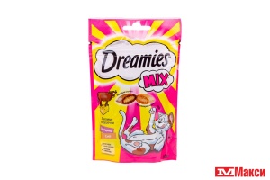ЛАКОМСТВО ДЛЯ КОШЕК "DREAMIES" 60Г(с говядиной и сыром)