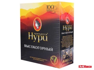 чай "принцесса нури" высокогорный черный 100 пакетиков с ярлычками (орими-трэйд)