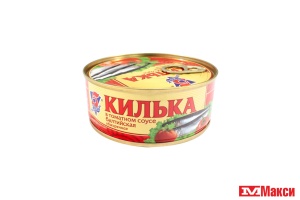 КИЛЬКА (5 МОРЕЙ) БАЛТИЙСКАЯ ОБЖАР. В Т/С 240Г Ж/Б С ОТКР. 