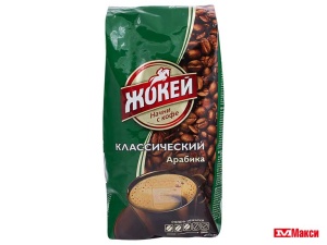 КОФЕ ЖАРЕНЫЙ В ЗЕРНАХ "ЖОКЕЙ" КЛАССИЧЕСКИЙ 250Г (ОРИМИ-ТРЭЙД)