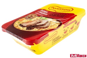 ЛАПША ЯИЧНАЯ БЫСТРОГО ПРИГОТОВЛЕНИЯ "РОЛЛТОН" ПО-ДОМАШНЕМУ В АССОРТИМЕНТЕ 90Г(говядина)