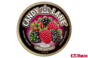 ЛЕДЕНЦЫ "CANDY LANE" 200Г (ЭВРИКА)(клубника-яблоко)