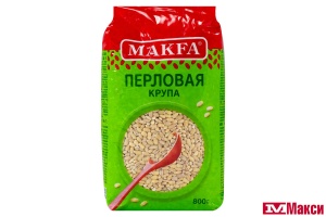 КРУПА ПЕРЛОВАЯ "МАКФА" 800Г