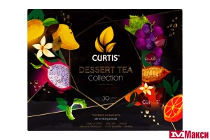 ЧАЙ "CURTIS" DESSERT TEA COLLECTION АССОРТИ 6 ВКУСОВ 30ПАК. (МАЙ)