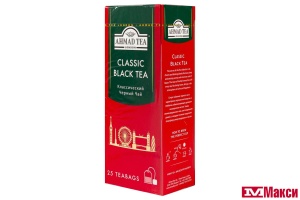 ЧАЙ "AHMAD" КЛАССИЧЕСКИЙ ЧЕРНЫЙ 25ПАКЕТИКОВ
